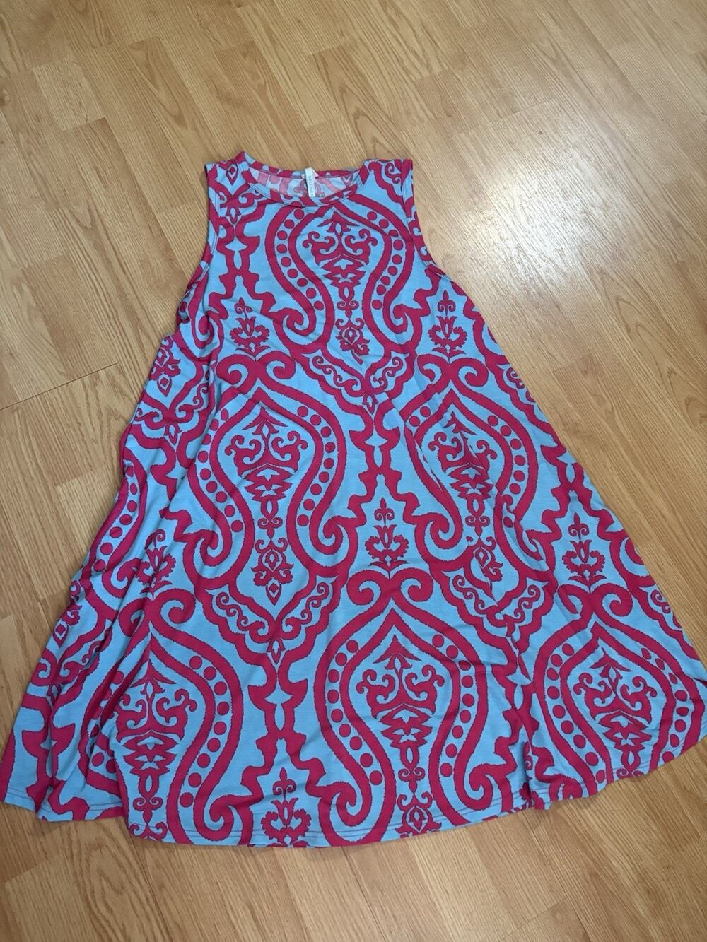 Bellamie Sleeveless Dress With Pockets Size Medium